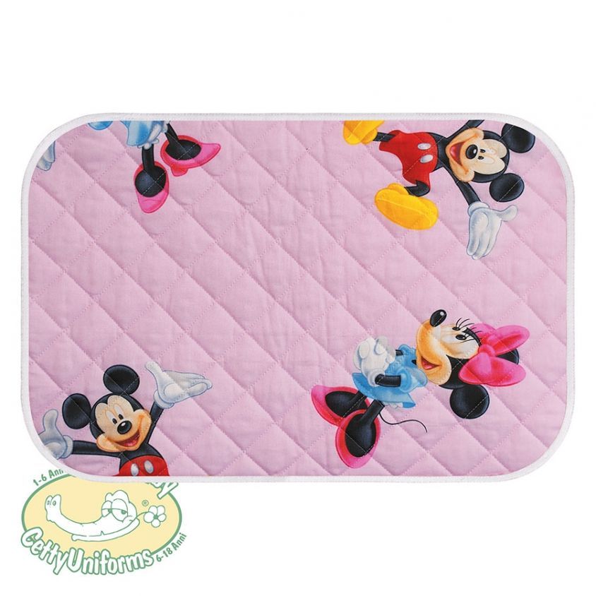Tovaglietta Americana trapuntata, "Topolino e Minnie"